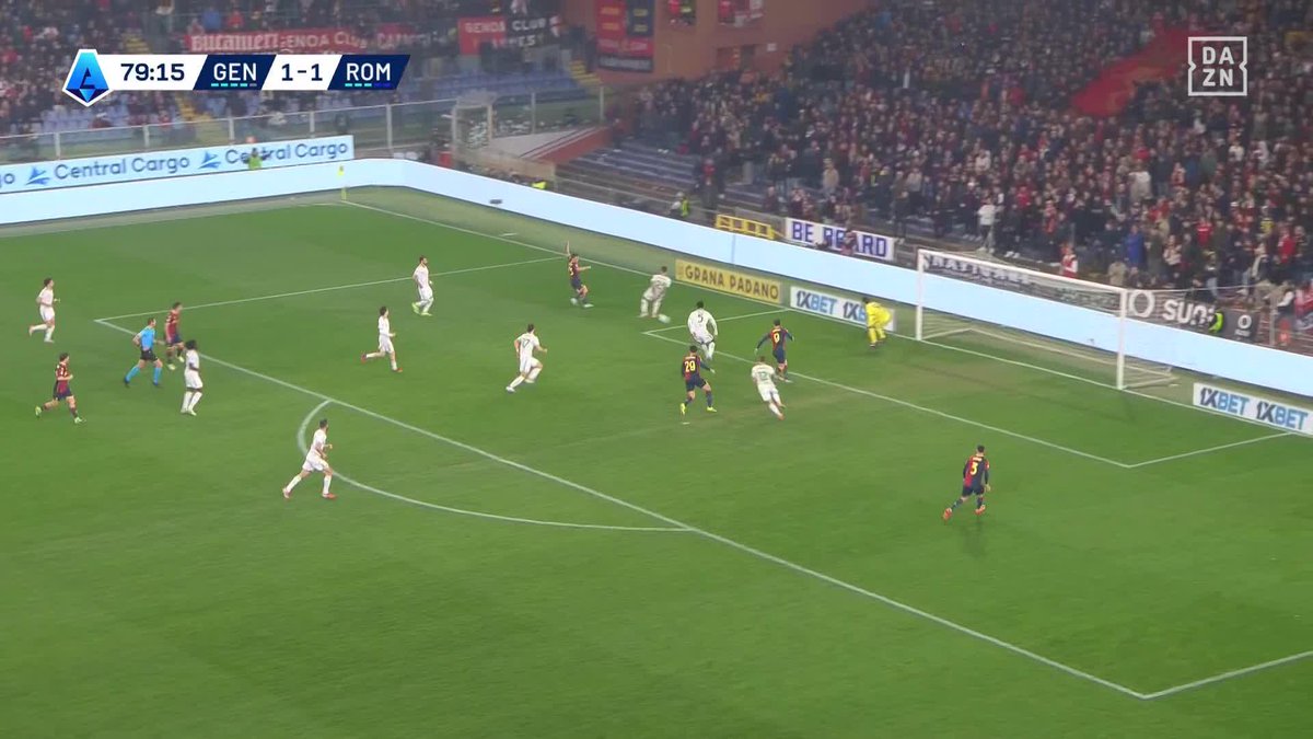 L'ancien marseillais Vitinha ð¢ððð¥ð ðð ð©ððð§ð¢ðð¥ð au Genoa face à l'AS Rome ! ð¥µðµð¹ Il venait d'entrer seulement 5 minutes plus tÃŽt : coaching gagnant ! (DAZN France)