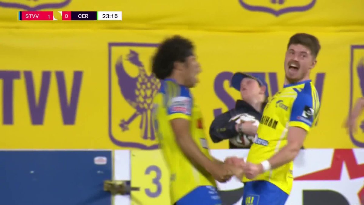 左は俺に任せろ💪 ピンポイントで正確なクロス！ 🇯🇵畑大雅が今季3アシスト目⚡️ 🇧🇪ベルギーリーグ第28節 🆚シント＝トロイデン×セルクル・ブルッヘ 📺#DAZN ライブ配信中 #だったらDAZN