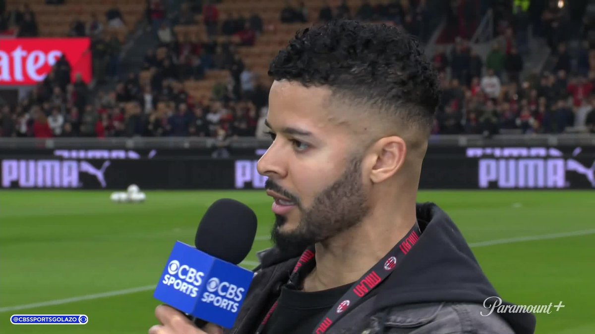 "Welcome to the Milan derby." Football freestyler Jeremy Lynch is in awe at the atmosphere at the San Siro 🔥 Don’t miss our pre-match coverage of the Derby della Madonnina from the iconic San Siro, live NOW on Paramount+ 📺