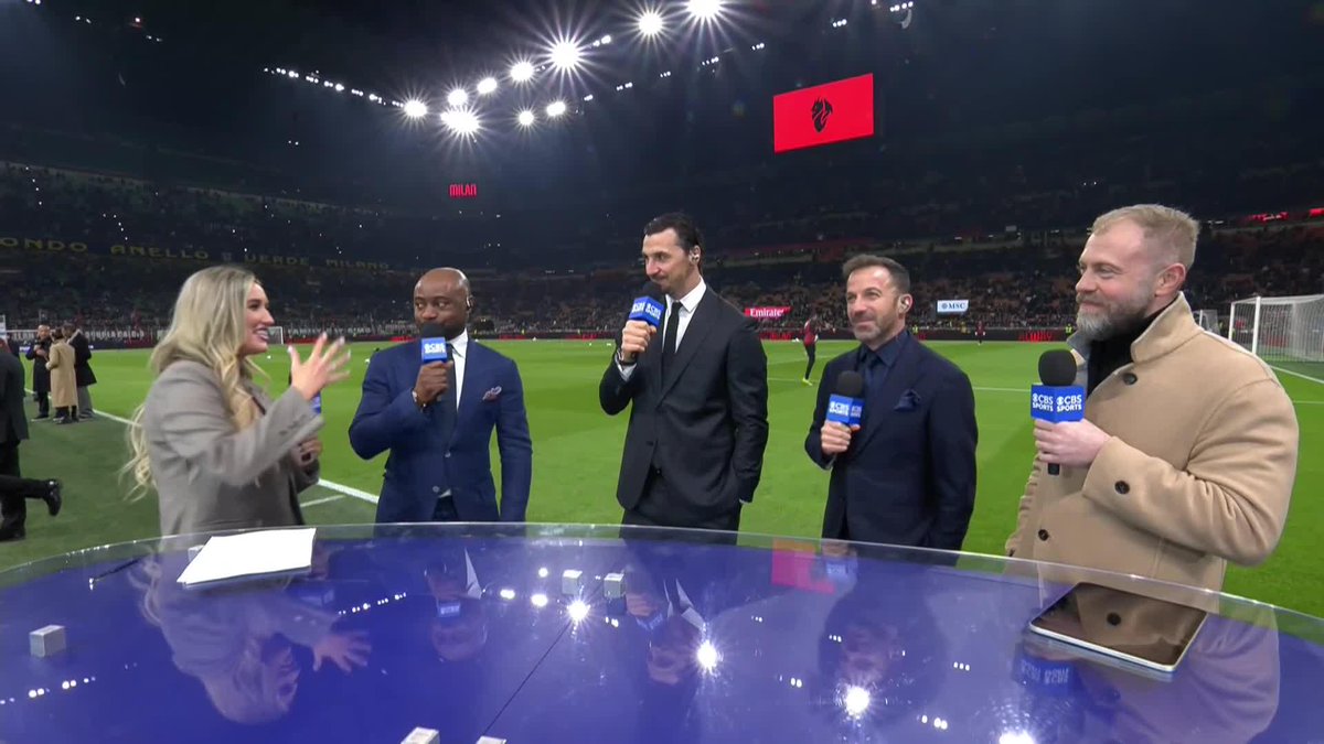 “This was my idol when I came, and then suddenly I was in the locker room with him.” Zlatan Ibrahimović showing love to Alessandro Del Piero ♥️ Don’t miss our pre-match coverage of the Derby della Madonnina from the iconic San Siro, live NOW on Paramount+ 📺