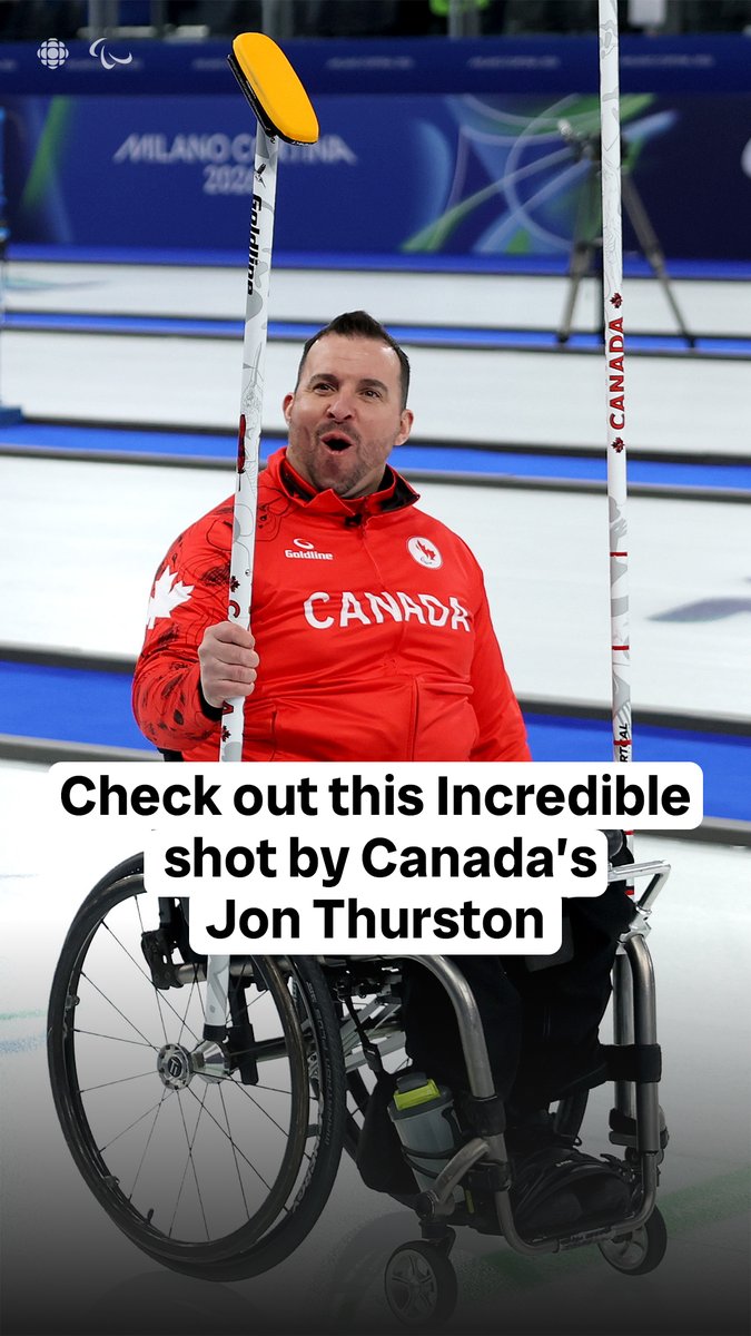 BIG SHOT JON One of the best curling shots you’ll ever see. Canada’s Jon Thurston through the small port, doubles out the Norway stones. No sweepers. Incredible skill. Leads to six in the 6th and handshakes for the win.