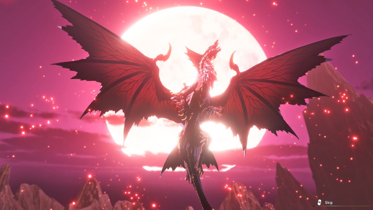 Witness the power of the Scarlet Feast, Malzeno! Befriend your very own Elder Dragon when Monster Hunter Stories 3: Twisted Reflection launches March 13. Pre-orders live now on all platforms! #MHStories3