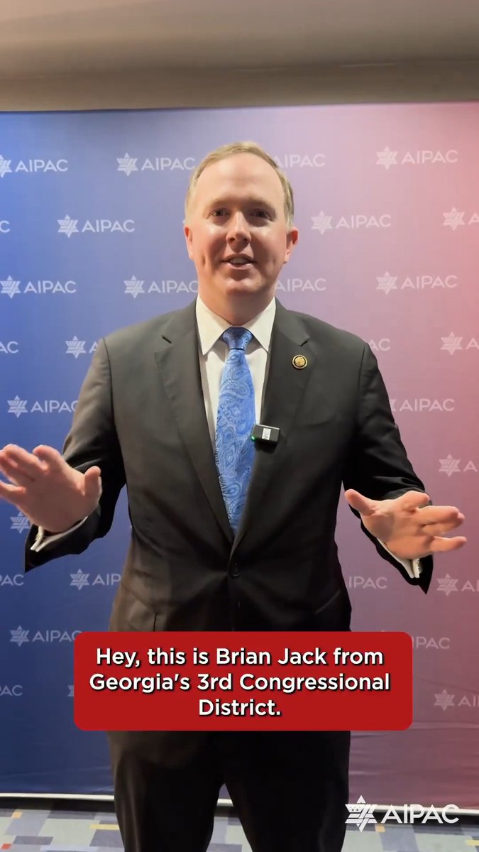 “For me personally, I had a chance to witness just how helpful [the U.S.-Israel] relationship is to not just our country, but our forward-deployed troops.” - Congressman Brian Jack 🇺🇸🇮🇱