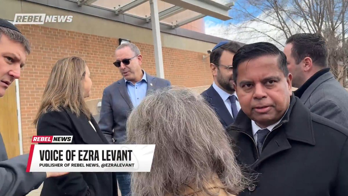 GARY ON THE RUN: Ezra Levant 🍁🚛 confronts Canadian Public Safety Minister Gary Anandasangaree about a recent letter from Israel's Minister of Diaspora Affairs warning about threats of terrorism in Canada. Anandasangaree ignores the question.