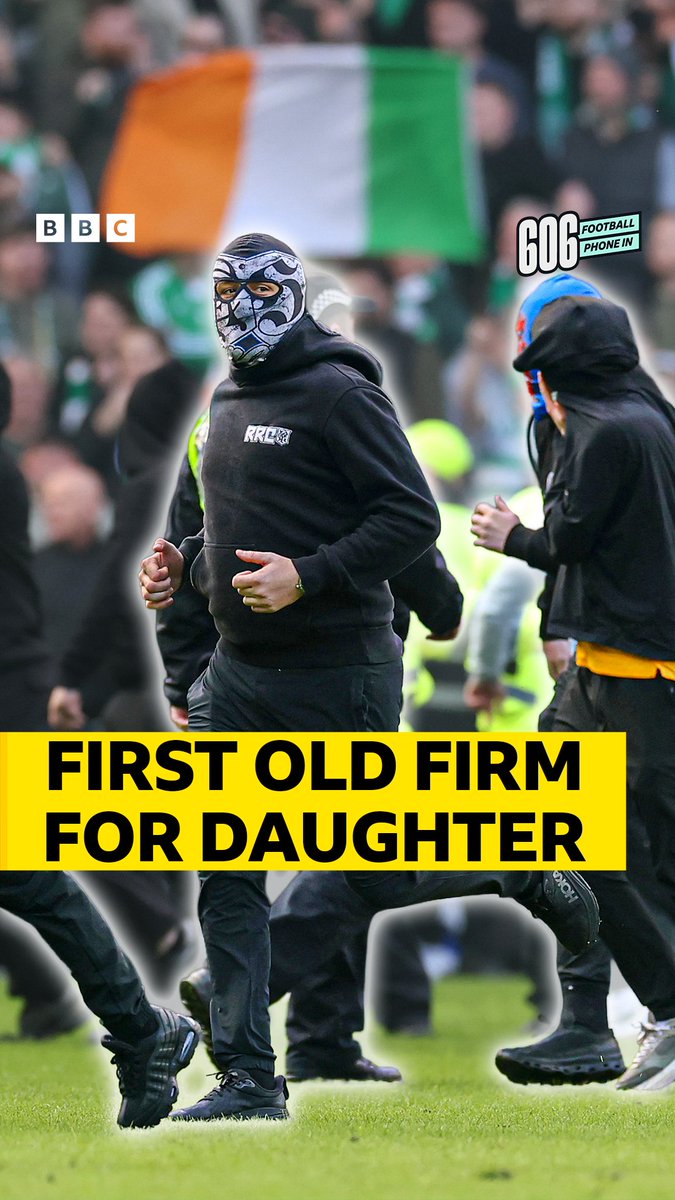 “She was TERRIFIED” 💔 A first Old Firm Jamie’s daughter will never forget… for the wrong reasons. 😔 #BBCFootball #BBC606