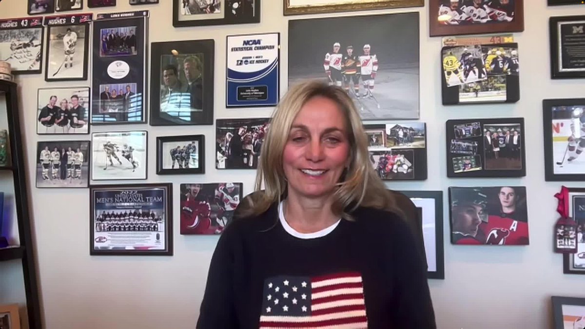Ellen Weinberg-Hughes talks being a consultant for the USA Women's Gold Medal team, watching her sons win Gold and how far Women's Hockey has grown in the States ๐๐บ๐ธ