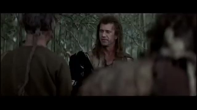 David O’Hara as the wild-eyed Irishman Stephen in Braveheart (1995). Every time he opens his mouth you have no idea what’s coming next.