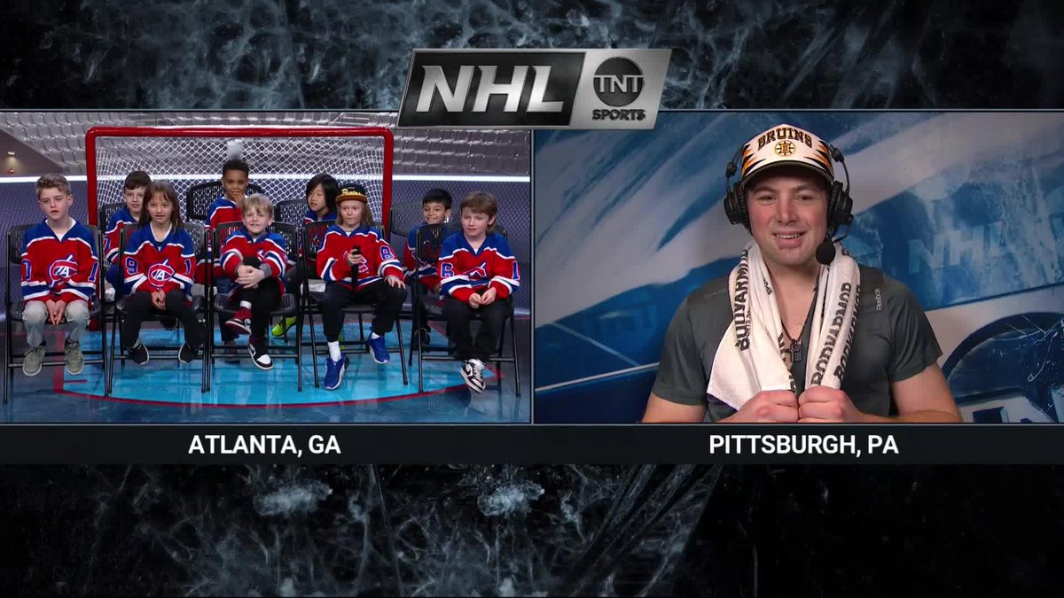 Charlie McAvoy answered a question from the 8U Atlanta Youth Hockey team!!! 🔥