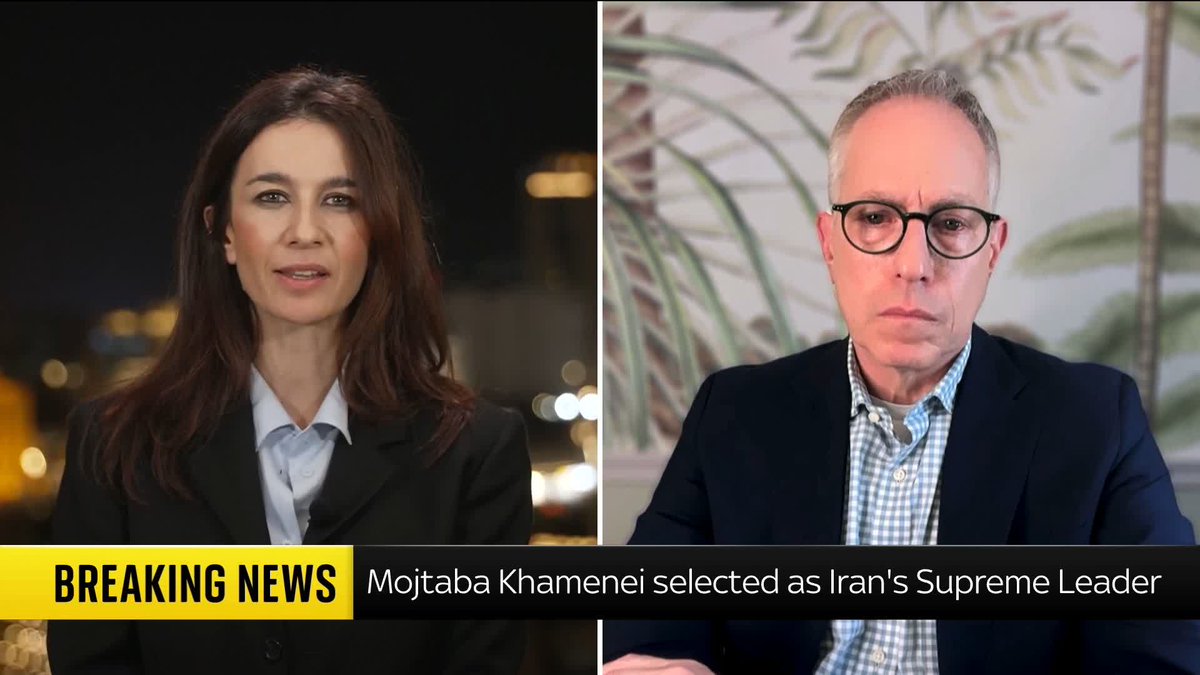 Former U.S. ambassador to Saudi Arabia Michael Ratney tells Yalda Hakim Mojtaba Khamenei was the easiest choice for Iran's Supreme Leader, but the appointment also makes him a target for Israel. 📺 Sky 501, Virgin 602, Freeview 233 and YouTube
