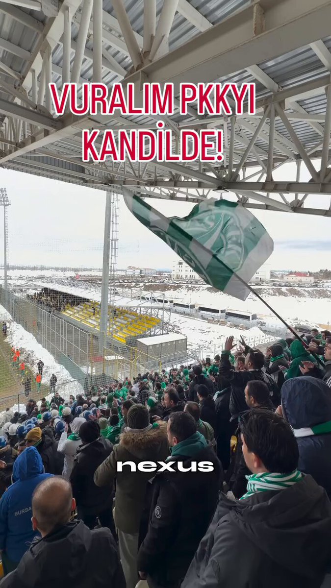 🇹🇷 Bursaspor Texas: “Vuralım PKK’yı Kandil’de, Vuralım IŞİD’i Bağdat çöllerinde. Yeter artık bitsin bu barış, Havaya kalksın roketatarlarımız.”