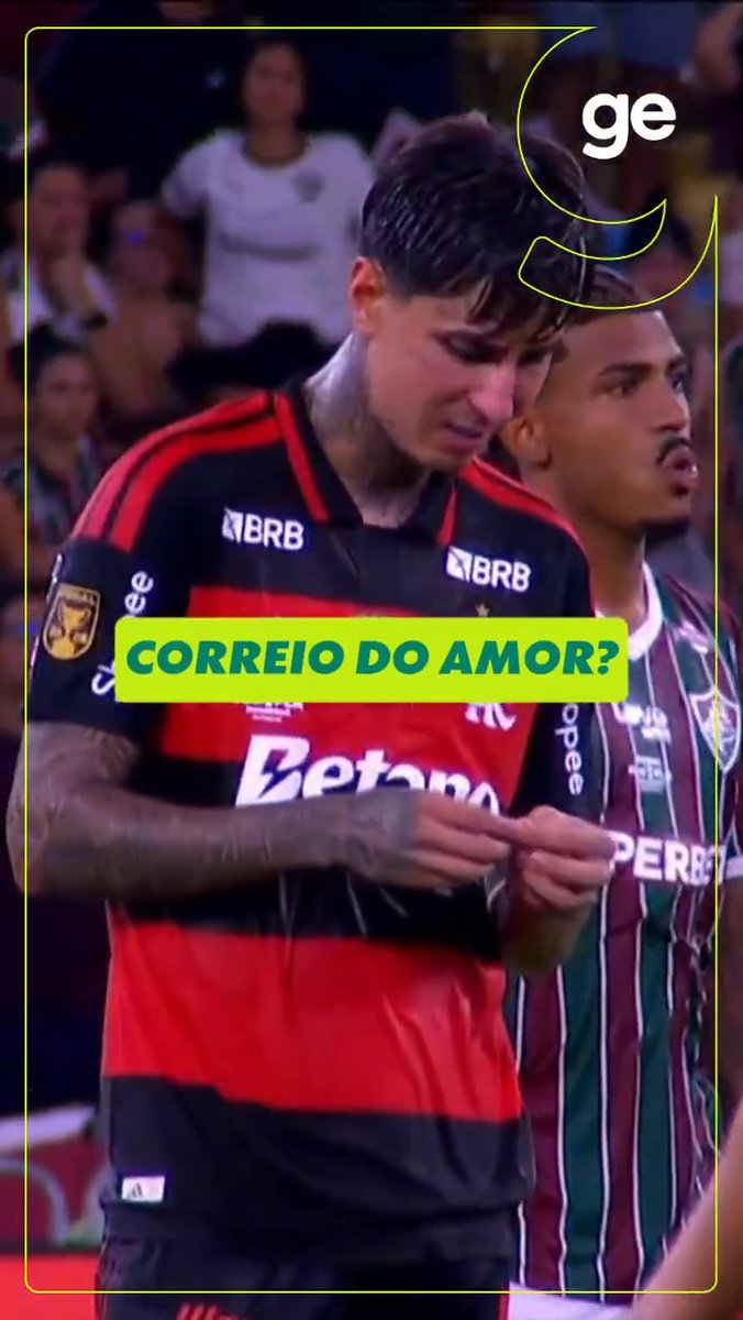 E o recadinho que o Pulgar recebeu na final do Carioca? 👀 #Futebol #Flamengo #Fluminense #CampeonatoCarioca