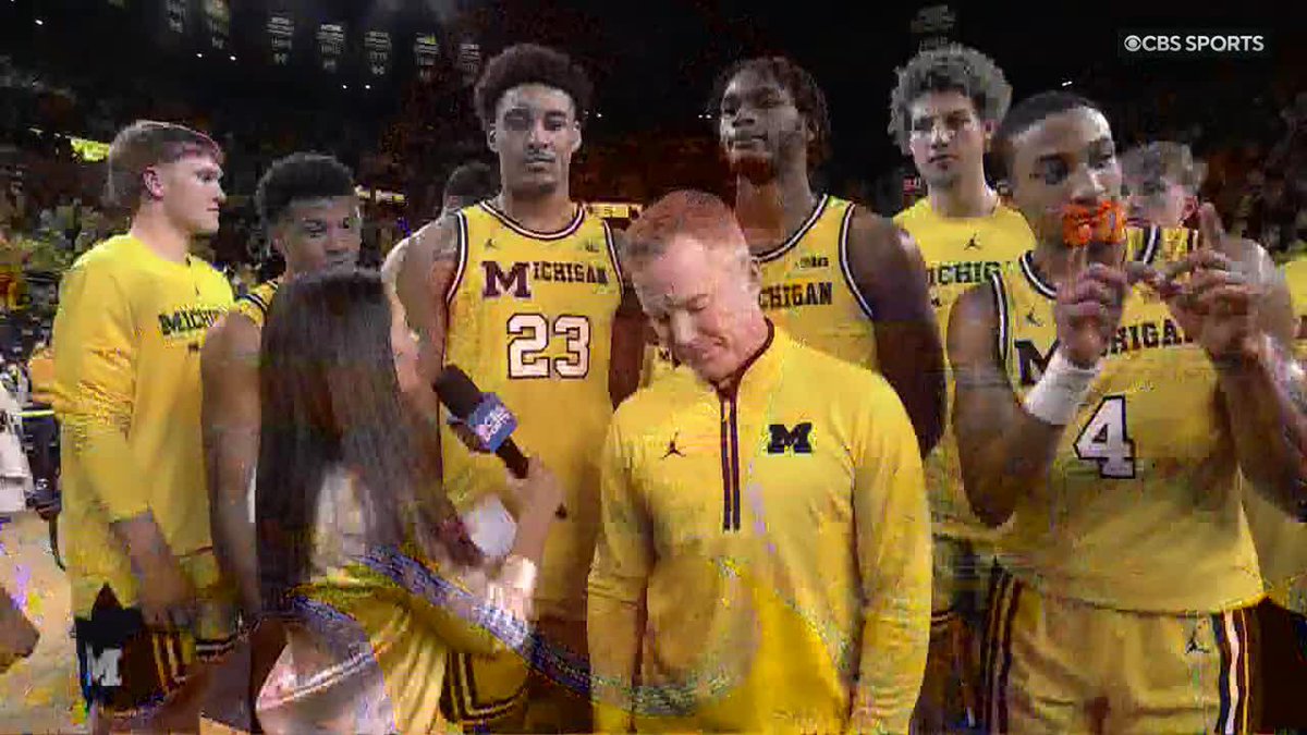 "I think it's pretty obvious why [Yaxel Lendeborg] is Big Ten POTY." Dusty May says Yaxel can do it all on the court. Michigan Men's Basketball