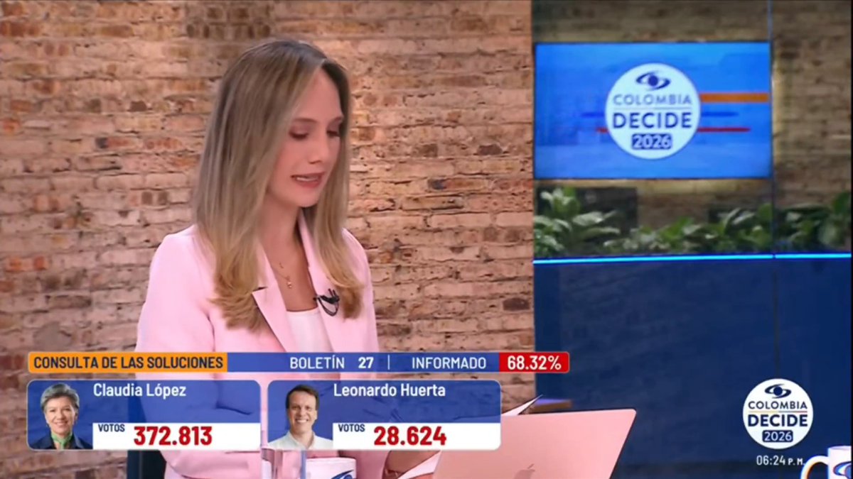 El resultado de Claudia López Hernández en la consulta revive la discusión: ¿hizo bien en medirse o tenía razón Sergio Fajardo al no participar para no arriesgar su caudal electoral? #ColombiaDecide2026