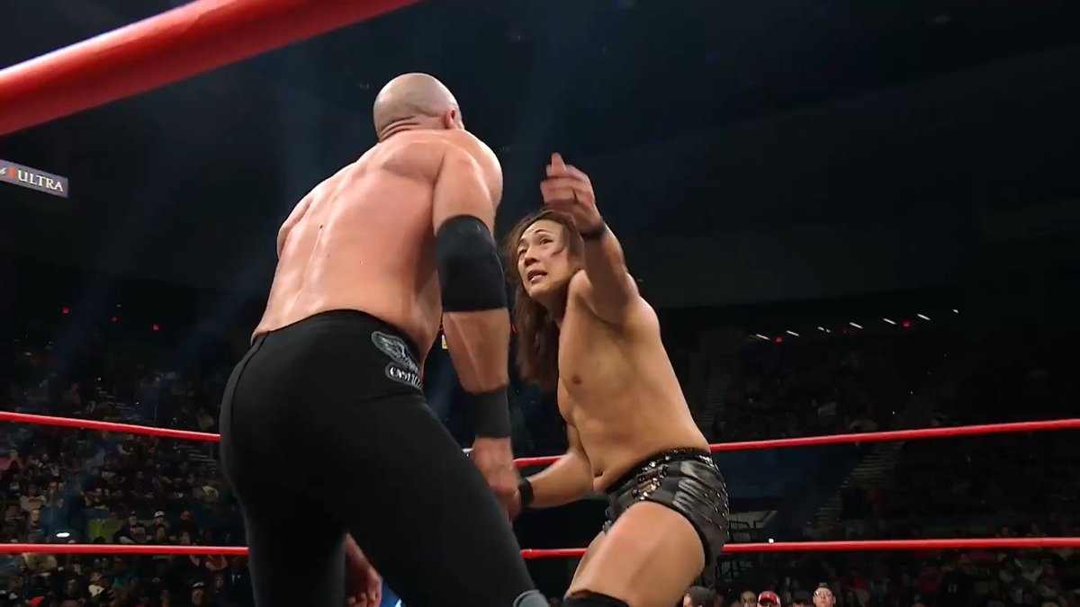 Konosuke Takeshita and Claudio picked up right where they left off with their time limit draw during the 2025 #AEWContinentalClassic last night in our main event! Watch the #AEWCollision replay RIGHT NOW on @SportsOnMAX!