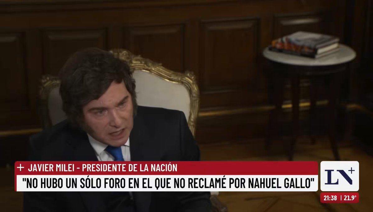 SE LO VE MENTALMENTE ESTABLE AL PRESIDENTE POR SUERTE