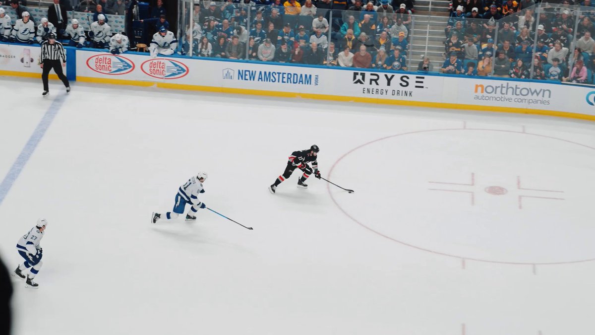 SEVEN STRAIGHT WINS 🔵🟡 FIRST PLACE IN THE ATLANTIC 🔵🟡 IT IS ELECTRIC IN BUFFALO RIGHT NOW 🔵🟡