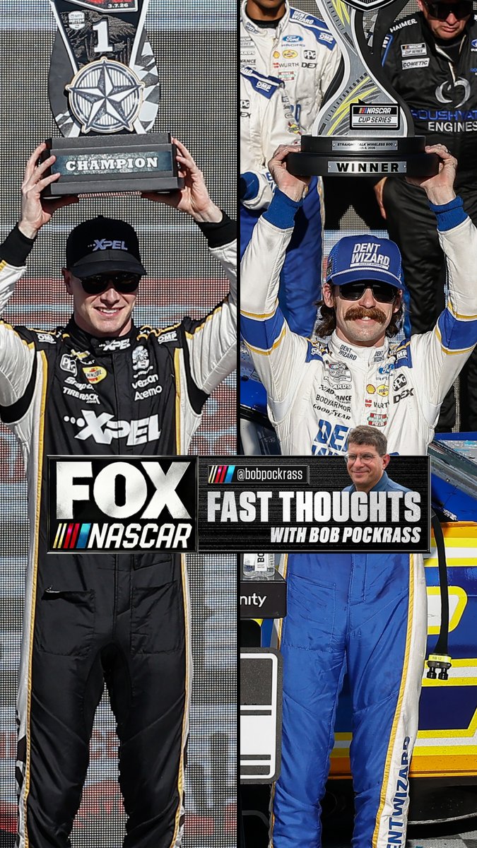 “Are you happy that Team Penske swept the INDYCAR and NASCAR Cup Series races at Phoenix? What I think it says about Team Penske.” Fast Thoughts with Bob Pockrass: