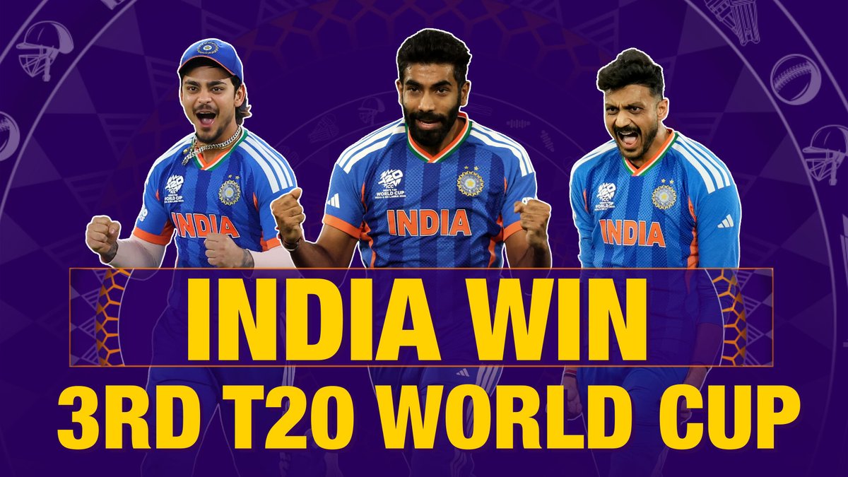 INDIA CREATES HISTORY 🏆🏆🏆 FIRST TEAM TO DEFEND THE T20 WORLD CUP CROWN 🔥 Ajinkya Rahane &amp; Michael Vaughan react on Cricbuzz Live 🎥 #T20WorldCup #INDvNZ