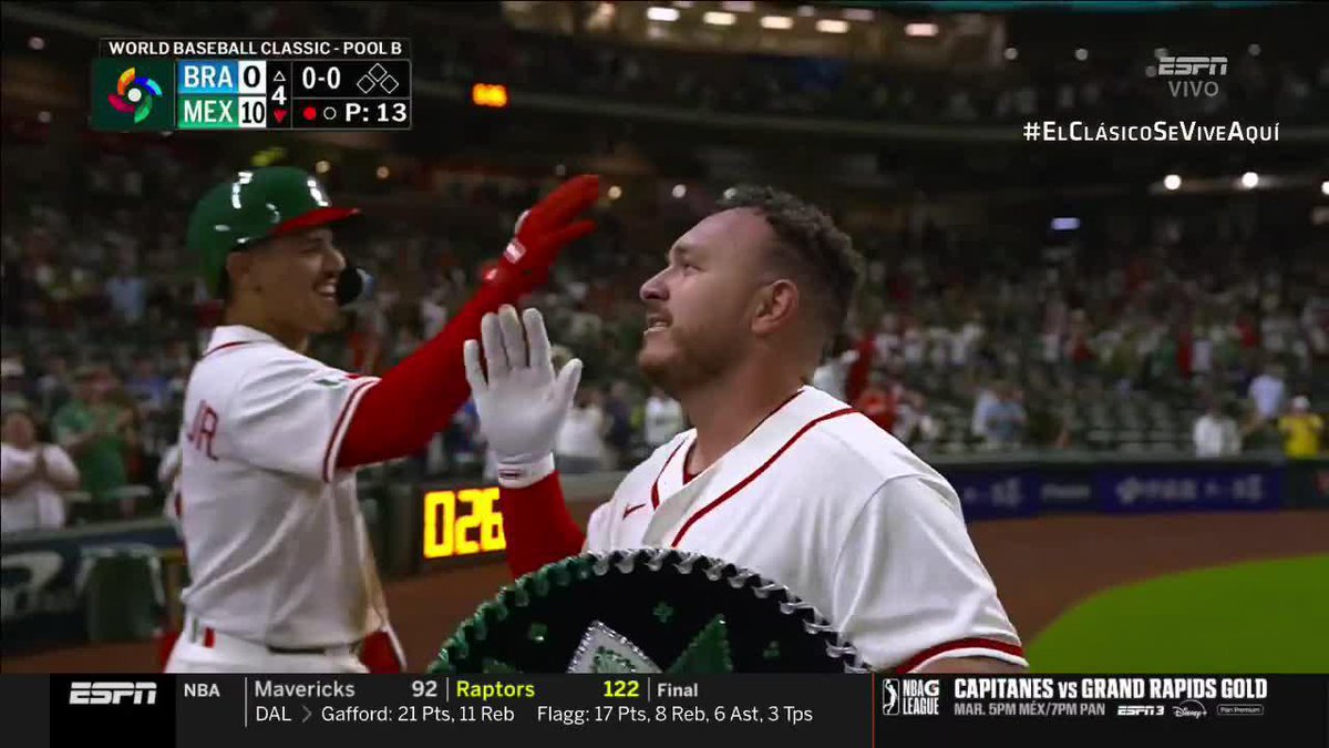 ¡ALEJANDRO KIIIIIIIIIIRK! 🤩 GRAN CUADRANGULAR DE TRES CARRERAS PARA EL TIJUANENSE ⚾ 🔥 FESTIVAL DE CARRERAS DE MÉXICO A BRASIL EN SOLO CUATRO ENTRADAS 🇲🇽 🔝 Disfruta el Clásico Mundial de Béisbol por ESPN y #DisneyPlus Premium 💫