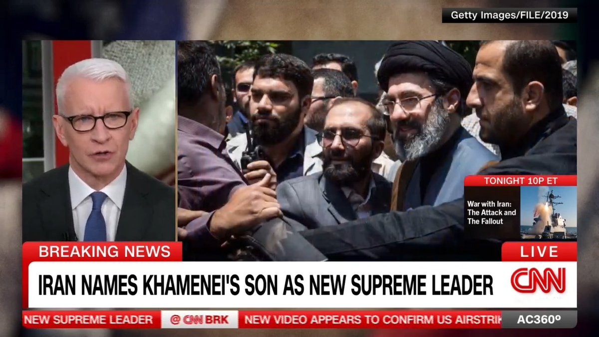 Fareed Zakaria, host of Fareed Zakaria GPS, says that the selection of Khamenei's son as Iran's new Supreme Leader shows that “the Iranian regime is dug in.”