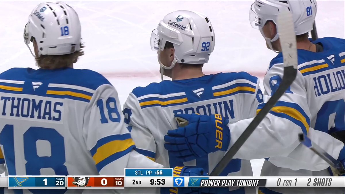 Jonathan Drouin with a ROCKET in his first game as a Blue 🎶