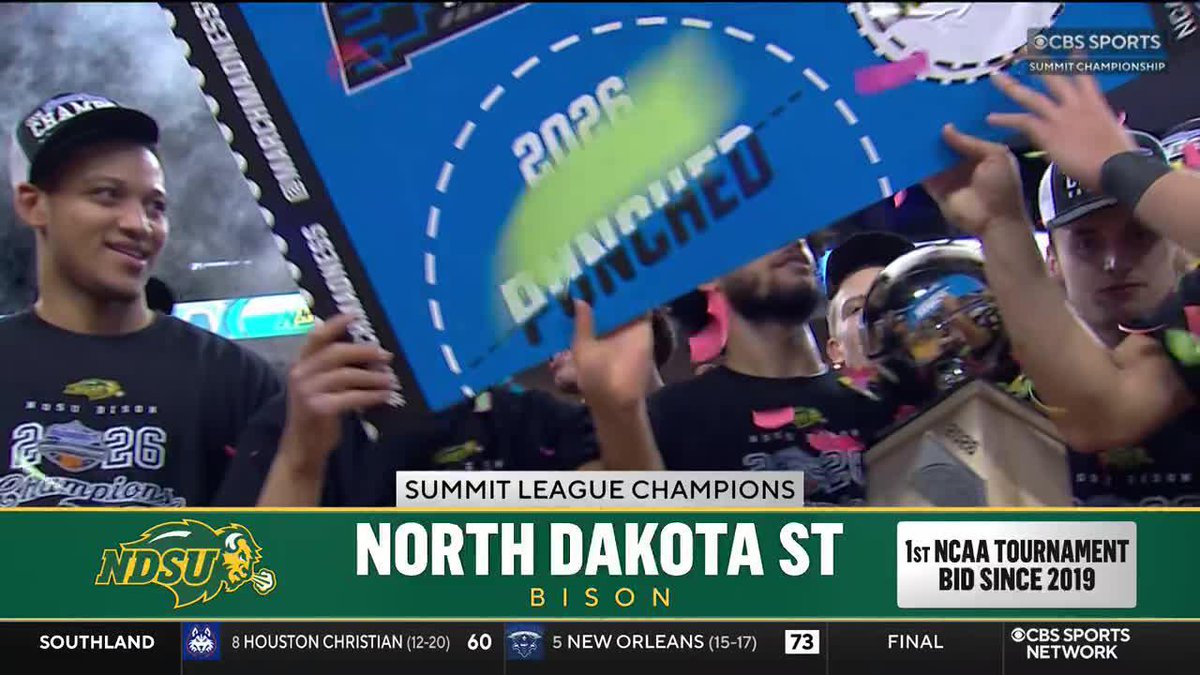 This moment for North Dakota State >>>