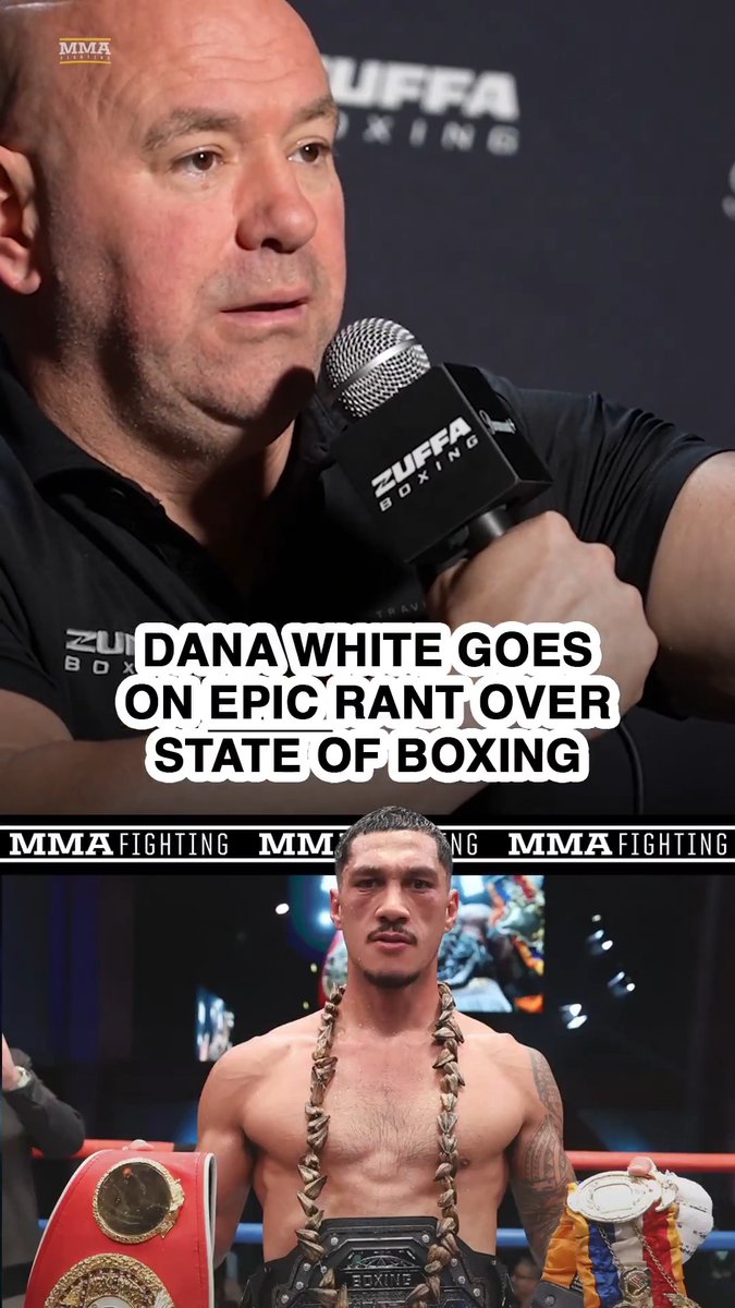 Dana White went on an epic rant over the state of boxing, the sanctioning bodies, and more after #ZuffaBoxing04