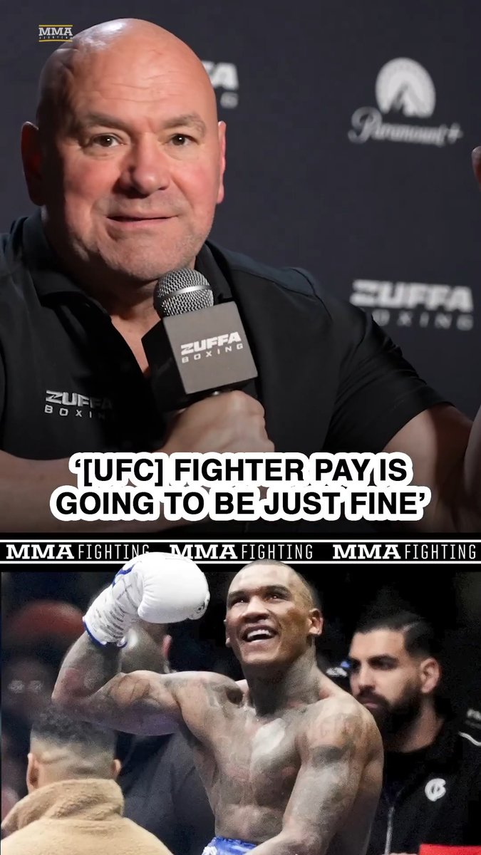 Dana White responded to UFC fighters' frustration with Conor Benn's $15million deal with Zuffa Boxing: "It's never a bad thing when guys make more money. … Fighter pay is going to be just fine over the next seven years."