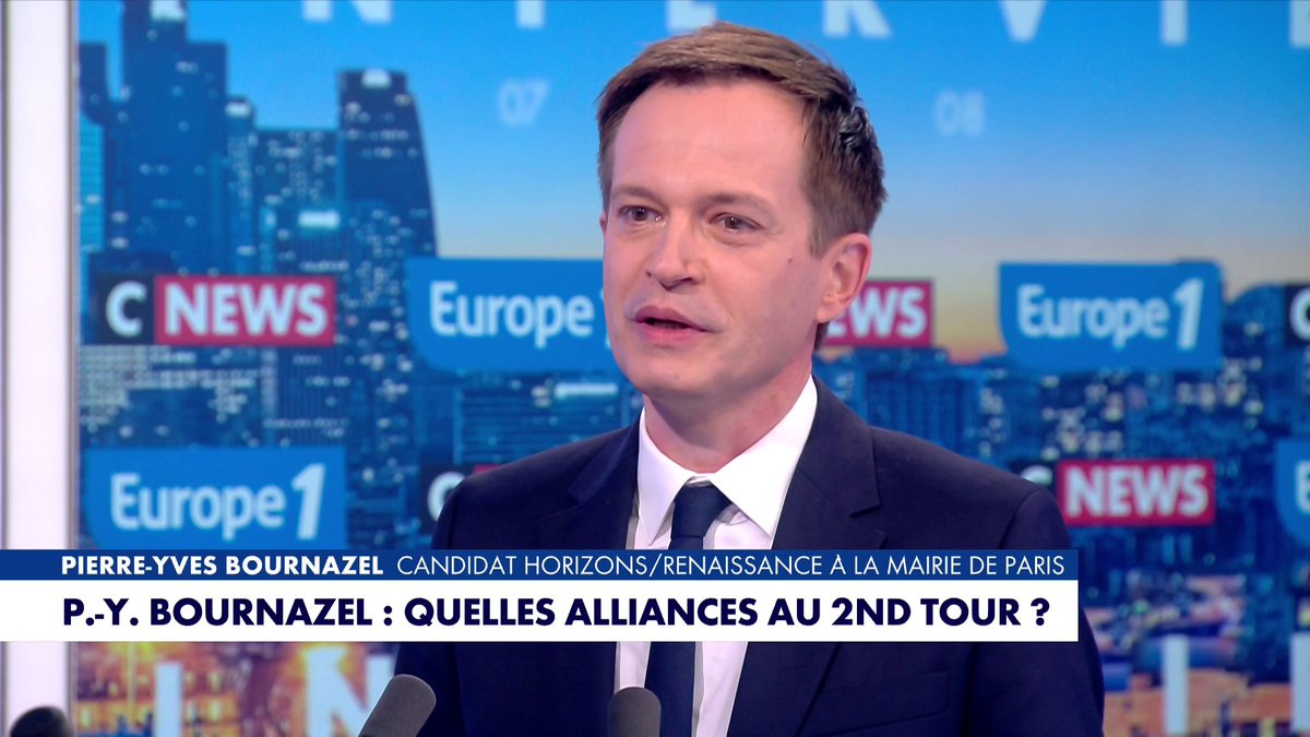 Pierre-Yves Bournazel, candidat Horizons à la mairie de Paris, dans #LaGrandeInterview : «Sarah Knafo, je la qualifie d'extrême droite» Toute l'info est à retrouver sur