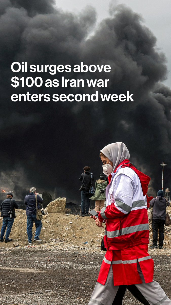 Oil just smashed through $100 a barrel as the Middle East conflict enters its second week. Ruth Carson breaks down what’s driving the surge as supply fears rattle markets:
