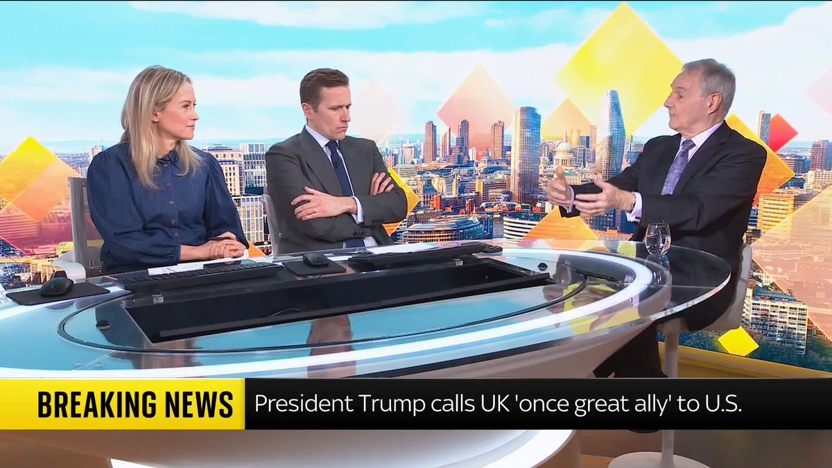 🗣️ 'The special relationship that is depicted in the British press between the UK and the U.S. has been over for 40 years.' - Michael Clarke Our military analyst tells Sophy Ridge &amp; Wilfred Frost we have a 'specialist relationship' instead and explains why ⬇️
