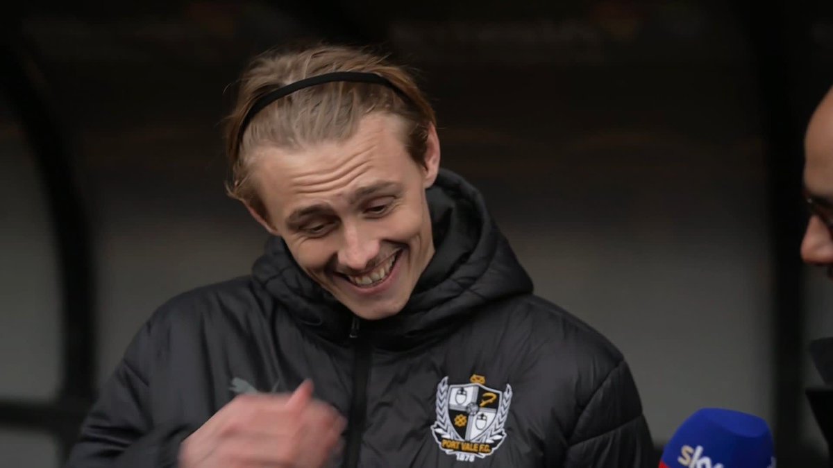 "That's pretty cool" 😮 Ben Waine reacts after seeing Alan Shearer's post following the Port Vale player echoing the Newcastle legend's celebration after scoring against Sunderland.