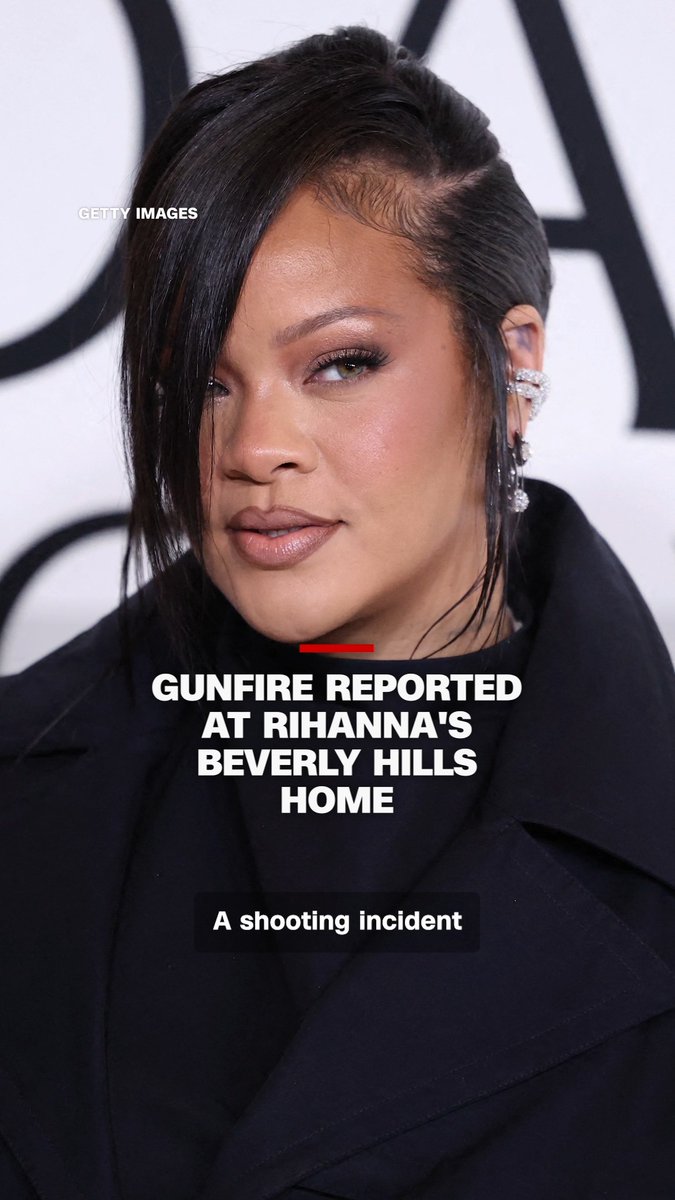 A woman has been arrested after a gun was repeatedly fired toward Rihanna's home in Beverly Hills, California. Although there were people in the house, no injuries were reported, according to the Los Angeles Police Department.