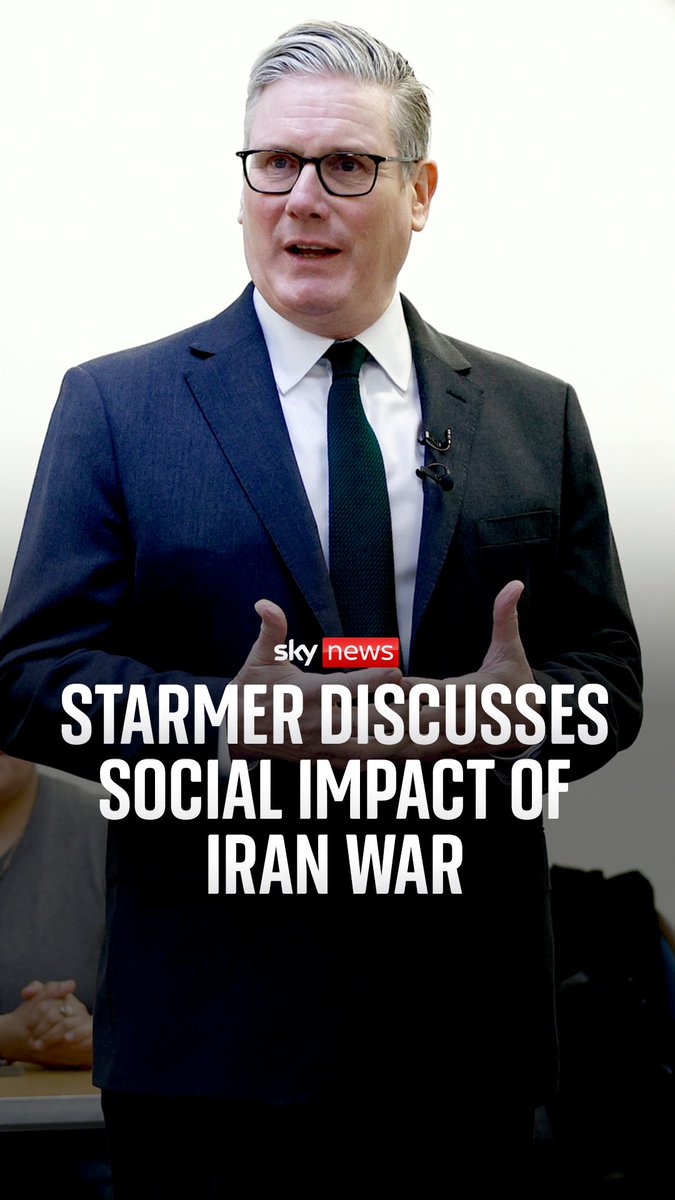 The longer the war in the Middle East continues, the more likely it is that there will be economic damage in the UK, Sir Keir Starmer has warned. The PM has also said that the government is working to "integrate communities at a time like this".