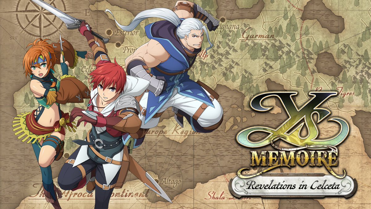 Uncover Adol's forgotten past, fighting alongside unfamiliar faces with a newly arranged OST in Ys Memoire: Revelations in Celceta, launching April 28 on Nintendo Switch. Pre-order today on eShop and save 15% for a limited time!