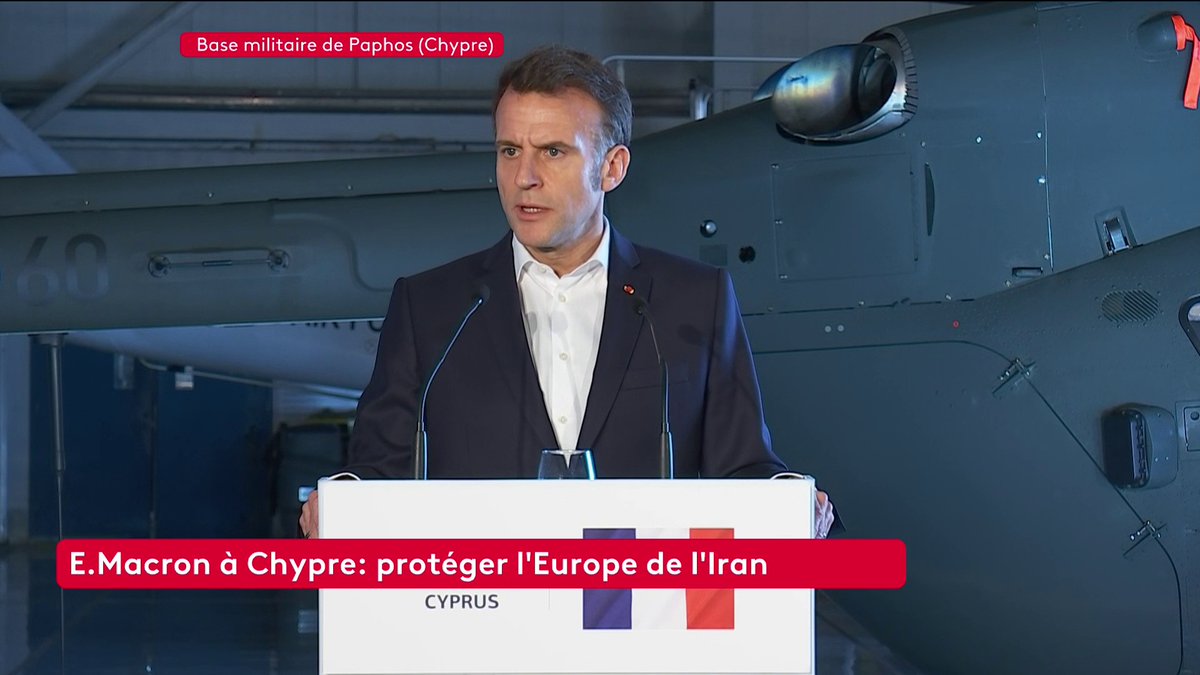 ๐ด "Le Hezbollah doit cesser toutes frappes depuis le sol libanais, car il met en danger toutes les Libanaises et tous les Libanais. Israรซl doit ensuite cesser au plus vite son opรฉration militaire et ses frappes sur le Liban", assure Emmanuel Macron lors de sa visite ร Chypre.