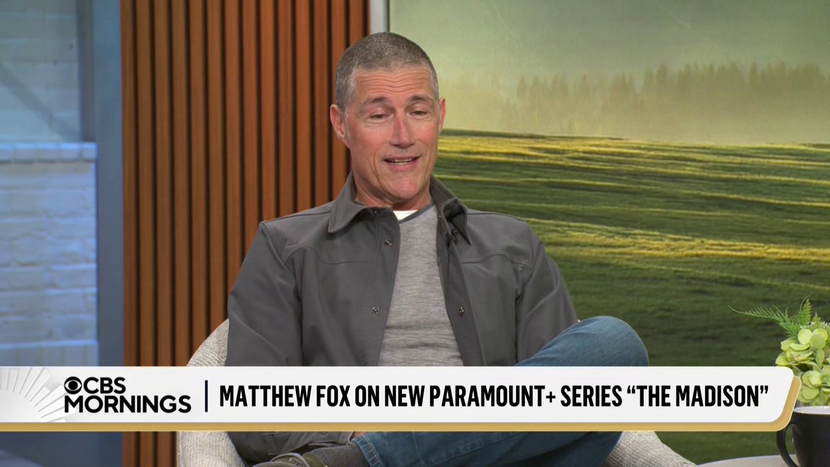 Actor Matthew Fox took a break from Hollywood following the success of “Lost” to focus on his family — but he says that after reading the script for Taylor Sheridan’s new show, “The Madison,” and talking about the role, he “felt compelled to do it.” Fox talks about reuniting with Kurt Russell and how picturesque filming locations enhance the storytelling: “It’s the best case scenario.”