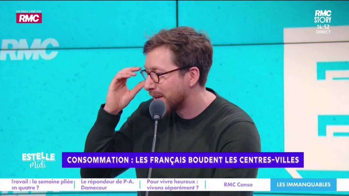 👕 Vêtements 🎙️ Pierre Rondeau : "Il m'arrive d'aller les essayer en magasin, de les acheter sur internet ! Ça m'énerve quand je rentre dans un magasin, on vient tout de suite : "Je peux vous aider ?" Je ne vous ai rien demandé ! Le boulot de la vendeuse, c'est de m'encaisser"