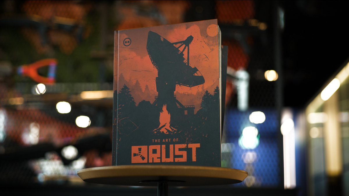 From concept sketch to spawn beach. 🧠🎨📖 The Art of Rust is a skillfully designed, full-colour hardback book showcasing all the elements and the artistic evolution of Rust. Find out how to get your copy here:
