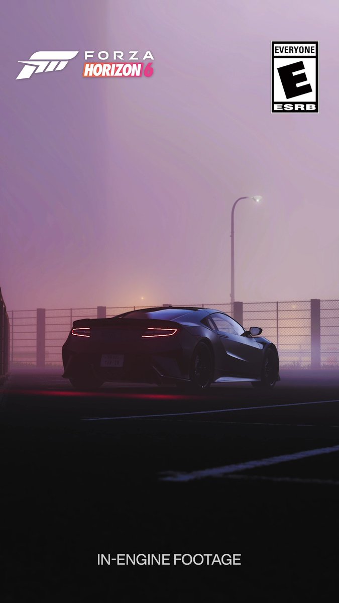 The stage is set for the 2022 Acura NSX Type S to take over the roads of Forza Horizon 6.