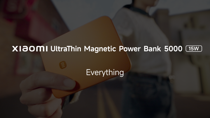 Power, simplified. Ultra-thin, incredibly light, with versatile charging modes and a smartphone-grade battery. All in Xiaomi UltraThin Magnetic Power Bank 5000 15W.