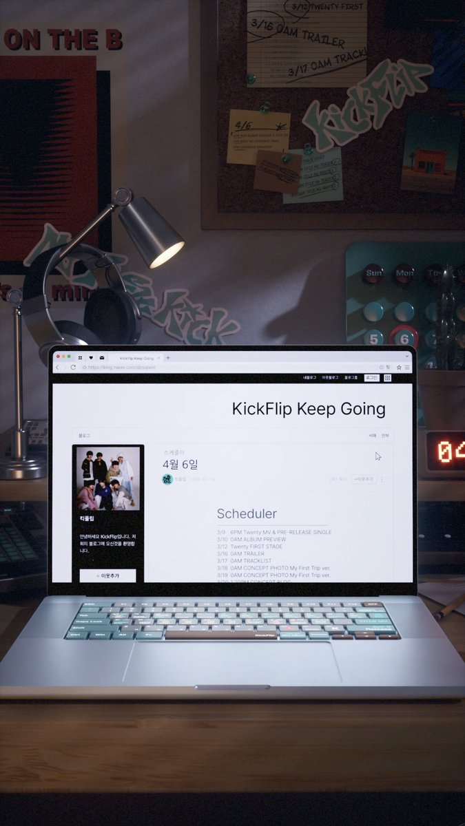 KickFlip(킥플립) “My First Kick" Promotion Scheduler 💻 KickFlip The 4th Mini Album "My First Kick" 2026.04.06 6PM (KST) Release! #KickFlip #킥플립 #My_First_Kick