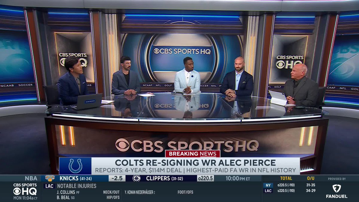 "This is a team that is all in." @priscoCBS on the Colts after re-signing WR Alec Pierce.
