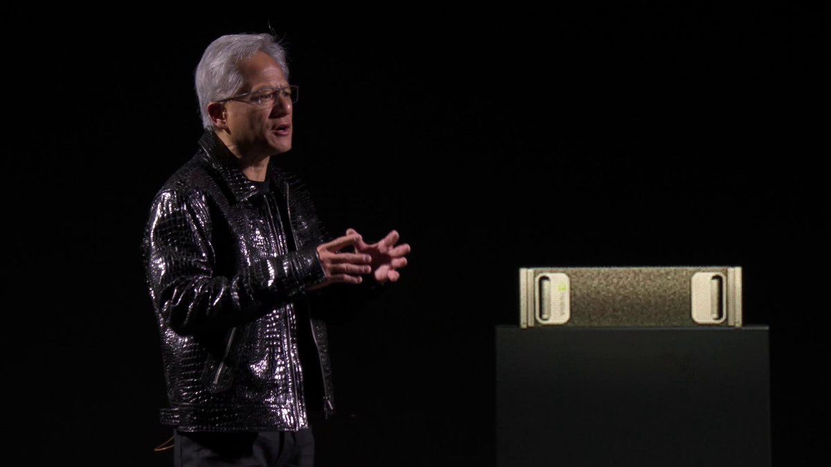 With #NVIDIADGX Spark, we brought the power of a data center to the desk, allowing developers to prototype billion-parameter models locally, giving teams the tools to pivot as fast as the market demands. Watch our CEO Jensen Huang announce it on stage during CES last year — a pivotal moment in the history of accelerated computing and AI development. Rewatch the unveiling. #DecadeOfDGX
