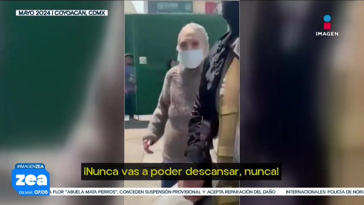 Tras el polémico fallo de un juez en la #CDMX, Flor, conocida como “La Abuela Mata Perros”, obtuvo su libertad bajo la figura de suspensión condicional del proceso. #NoticiasImagen #LoDijoZea #ImagenNoticias con Francisco Zea imagenzea