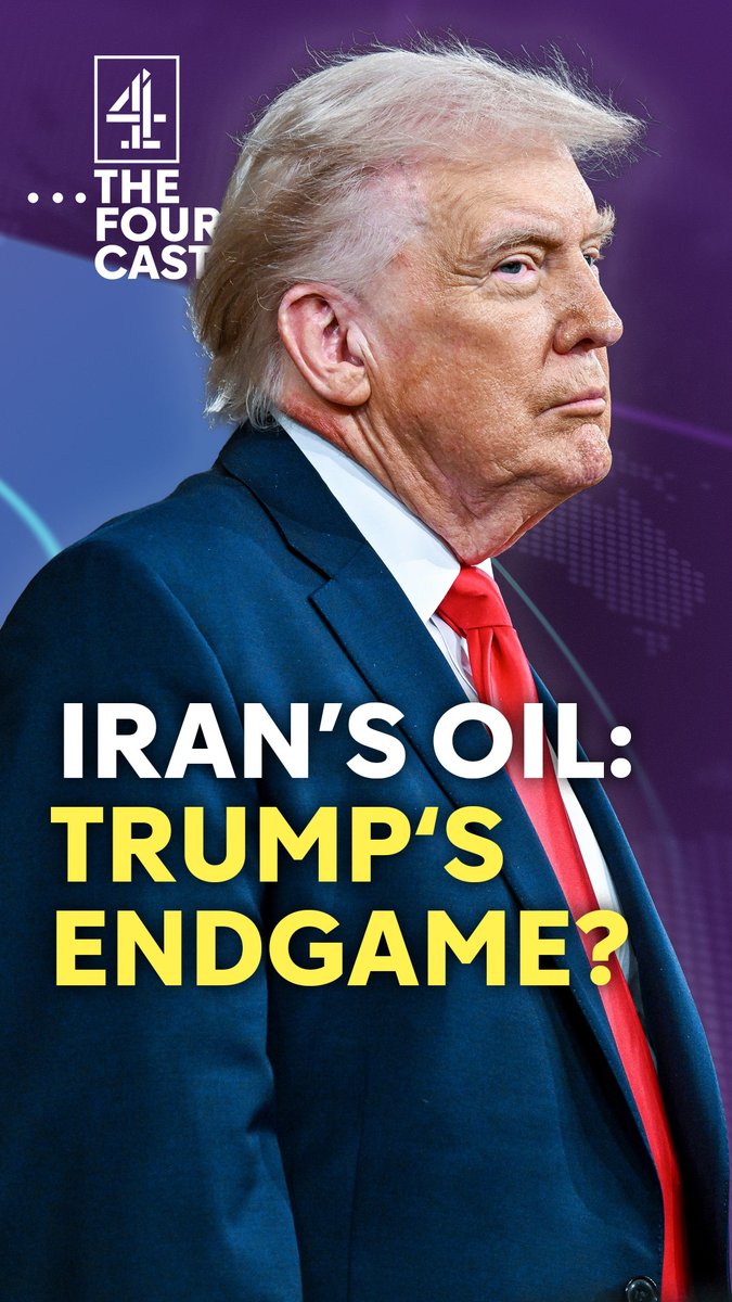 Author and historian Guy Laron says he believes access to Iran's oil is Trump's "endgame" in Iran - on the latest episode of the Fourcast with Krishnan Guru-Murthy