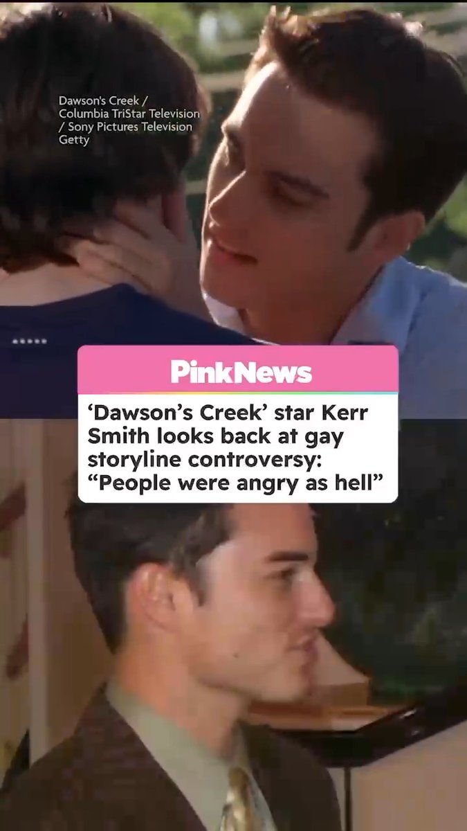 Today (9 March) marks the birthday of American actor Kerr Smith, known widely for playing Jack McPhee on the TV drama ‘Dawson’s Creek’. Actor Kerr Smith recalled being targeted by protestors in an interview on the ‘Pod Meets World’ podcast in November 2025— after his character on ‘Dawson’s Creek’ made history with the first kiss between two men on American network television. The scene marked a landmark moment for LGBTQ+ representation, during the season three finale, Smith kissed prep school student Ethan Brody (Adam Kaufman), and the actor recalled he almost came face-to-face with protestors who were “angry as hell”.