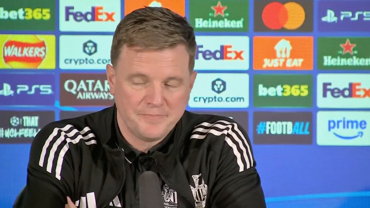 🗣️ ''The underdog role has helped us in my time here'' Eddie Howe says it's Newcastle biggest game in ''recent history'' and alludes to the importance of being an 'underdog'.