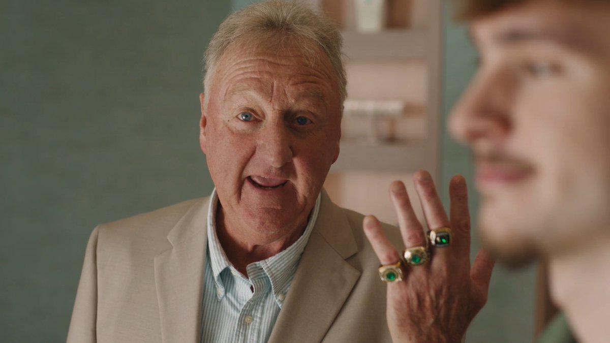 New Larry Bird and Cooper Flagg commercial 😂🔥
