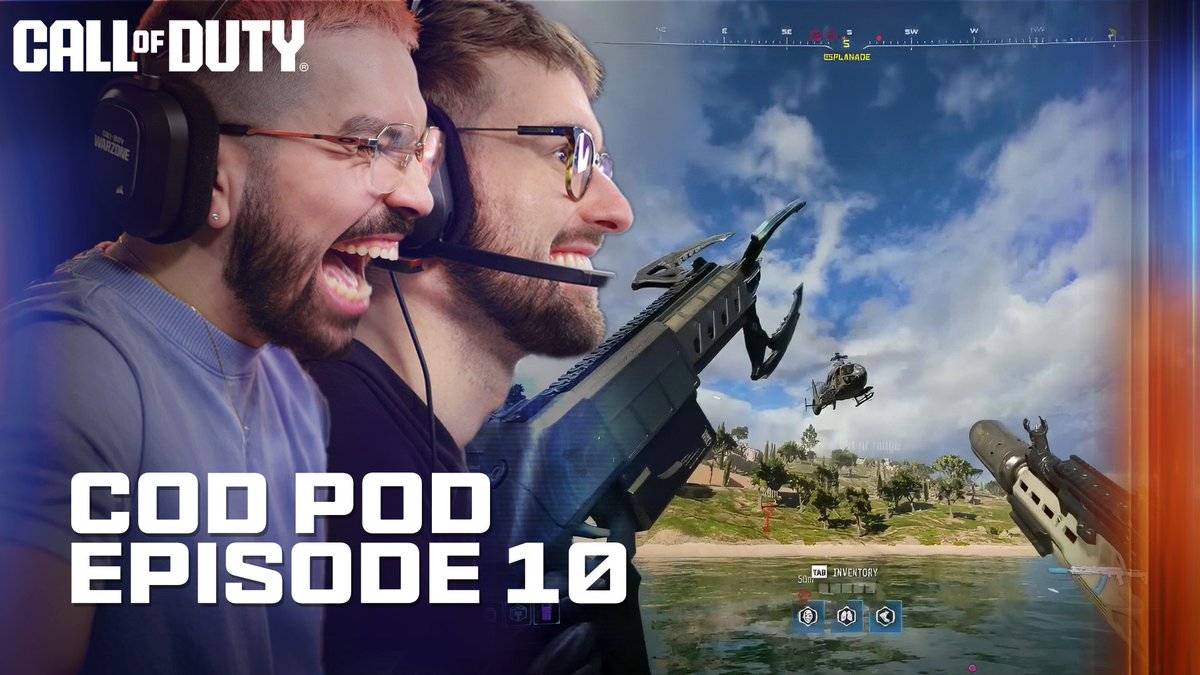 #CODPOD Ep. 10 is out now featuring the first look at Black Ops Royale gameplay 🤯 Team JoeWo vs Team रepullze face off in Avalon, plus Pete from Raven Software breaks down everything you need to know about Black Ops Royale 😤